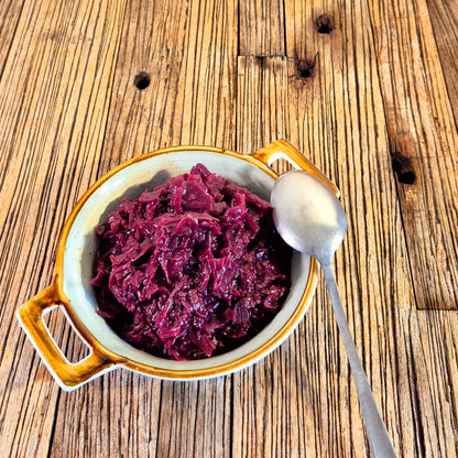 Apfelrotkohl