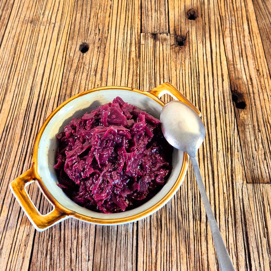 Apfelrotkohl