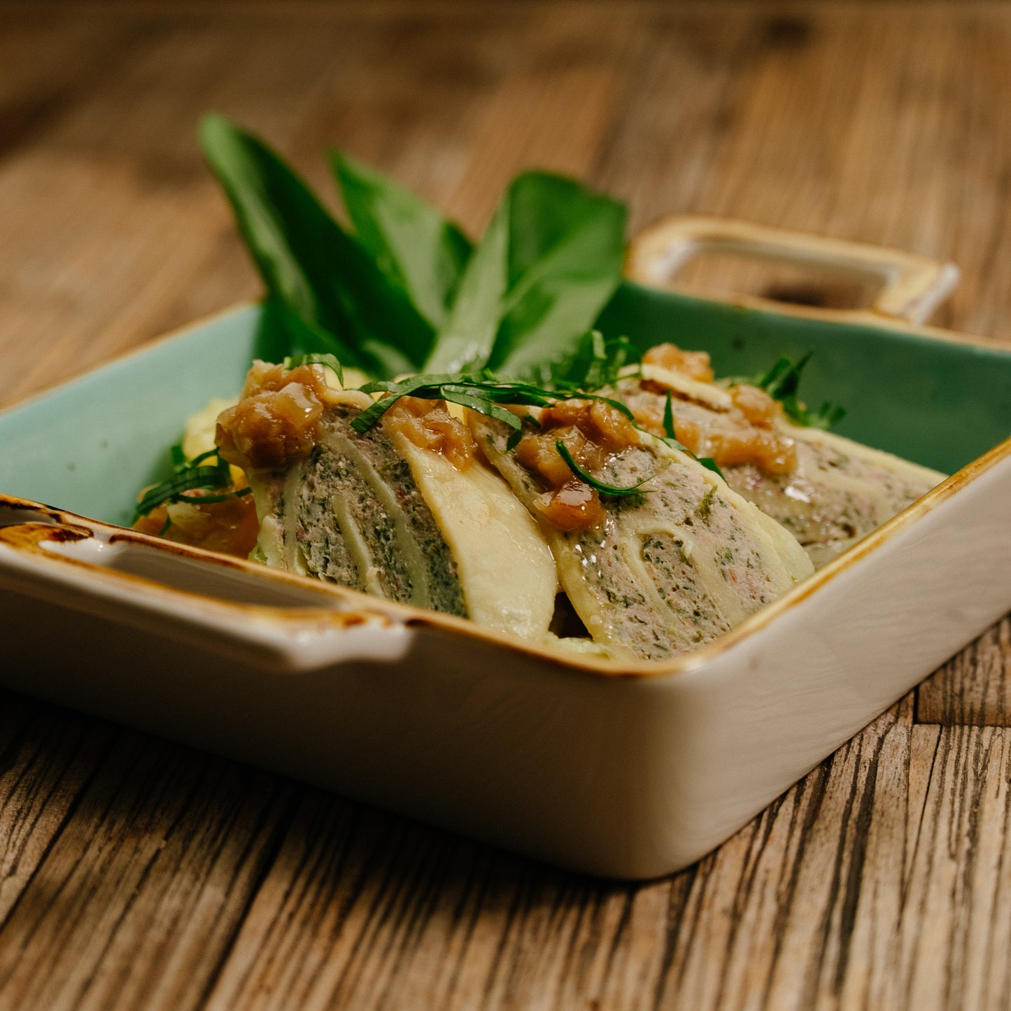 Bärlauchmaultaschen